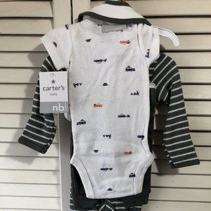 Carters 4 piece Newborn set, New with Tags